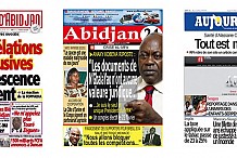 Politique, justice, économie et sport se côtoient dans les journaux ivoiriens.